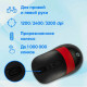 Мышь OKLICK 310MW черный/красный