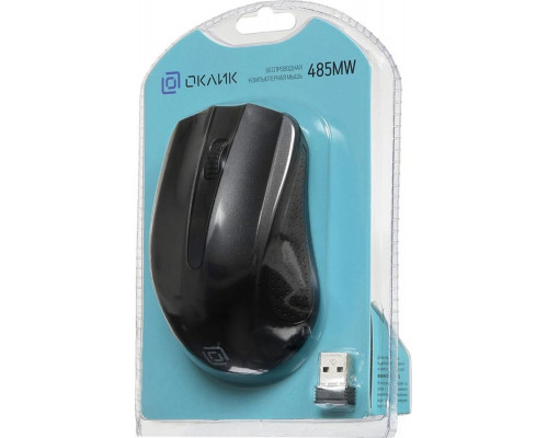 Мышь OKLICK 485MW черный