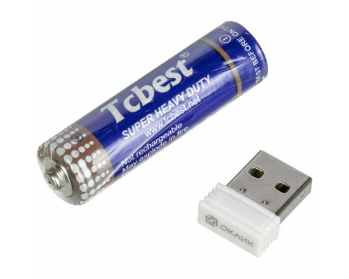 Мышь OKLICK 505MW белый Мышь OKLICK 505MW белый