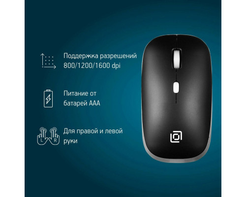 Мышь OKLICK 599MWB черный Мышь OKLICK 599MWB черный