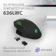 Мышь OKLICK 636LWC черный