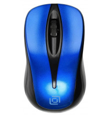 Мышь OKLICK 675MW черный/синий