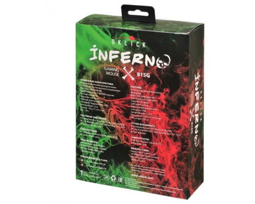 Мышь OKLICK 815G INFERNO черный