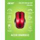 Мышь ACER OMR032 черный/красный