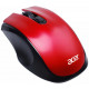 Мышь ACER OMR032 черный/красный