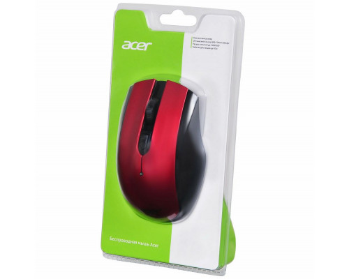 Мышь ACER OMR032 черный/красный Мышь ACER OMR032 черный/красный