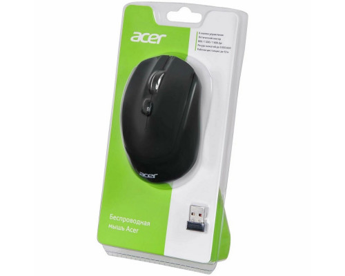 Мышь ACER OMR040 черный