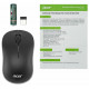 Мышь ACER OMR160 черный