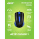 Мышь ACER OMW011 черный/синий
