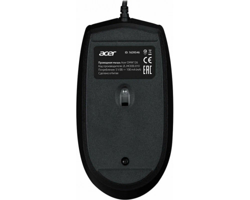 Мышь ACER OMW126 черный Мышь ACER OMW126 черный