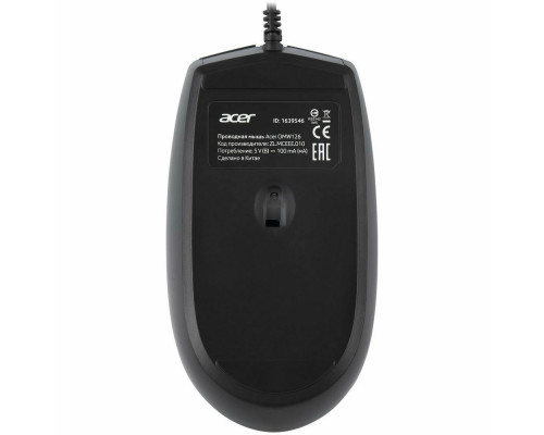 Мышь ACER OMW126 черный Мышь ACER OMW126 черный