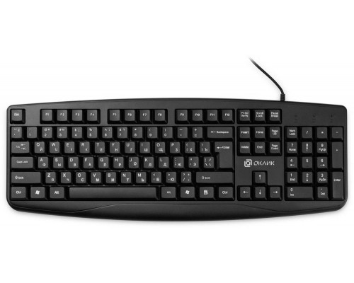 Клавиатура OKLICK 105M черный Клавиатура OKLICK 105M черный