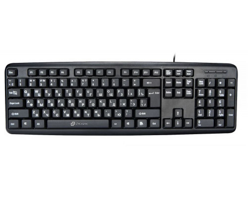 Клавиатура OKLICK 180M черный USB Клавиатура OKLICK 180M черный USB