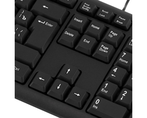 Клавиатура OKLICK 180M черный USB Клавиатура OKLICK 180M черный USB