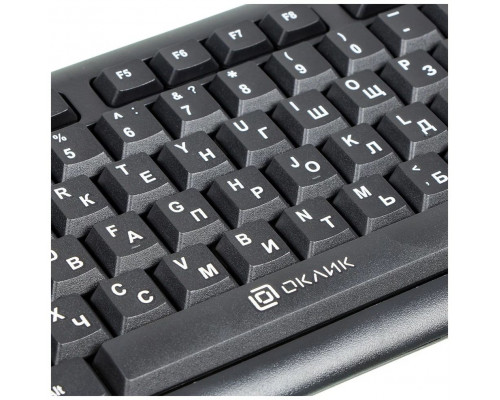 Клавиатура OKLICK 180V2 черный USB Клавиатура OKLICK 180V2 черный USB
