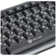 Клавиатура OKLICK 180V2 черный USB