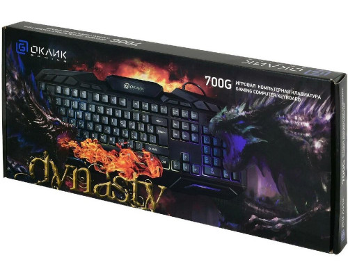 Клавиатура OKLICK 700G Dynasty черный