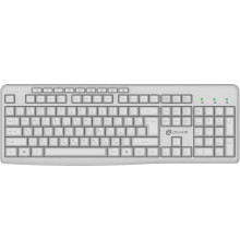 Клавиатура OKLICK K225W белый