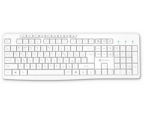 Клавиатура OKLICK K225W белый Клавиатура OKLICK K225W белый