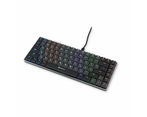 Клавиатура OKLICK K615X черный/серебристый Клавиатура OKLICK K615X черный/серебристый