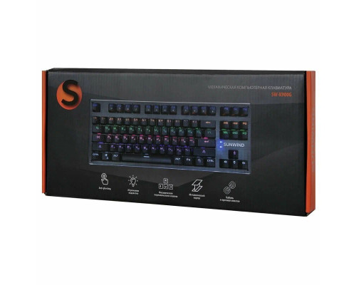 Клавиатура SUNWIND SW-K900G черный Клавиатура SUNWIND SW-K900G черный