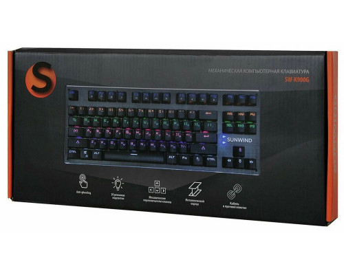Клавиатура SUNWIND SW-K900G черный Клавиатура SUNWIND SW-K900G черный