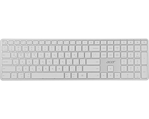 Клавиатура ACER OKR301 белый/серебристый Клавиатура ACER OKR301 белый/серебристый