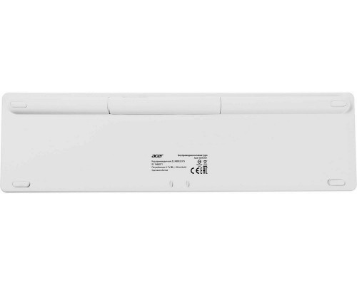 Клавиатура ACER OKR301 белый/серебристый Клавиатура ACER OKR301 белый/серебристый