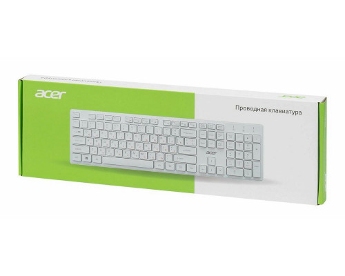 Клавиатура ACER OKW123 белый Клавиатура ACER OKW123 белый