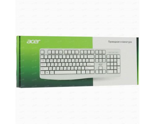 Клавиатура ACER OKW301 белый Клавиатура ACER OKW301 белый