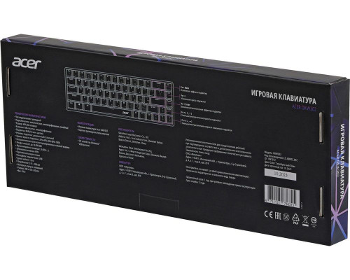 Клавиатура ACER OKW302 серебристый Клавиатура ACER OKW302 серебристый