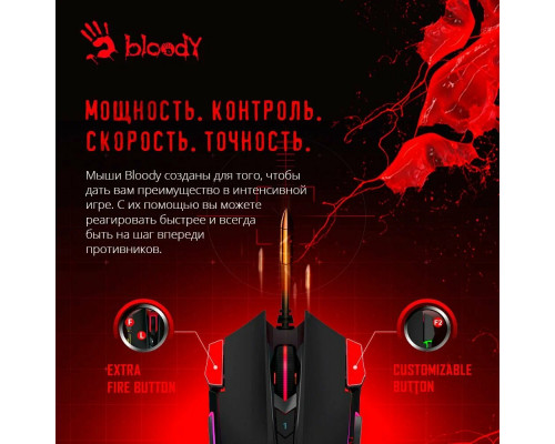 Мышь A4Tech Bloody J90s черный Мышь A4Tech Bloody J90s черный