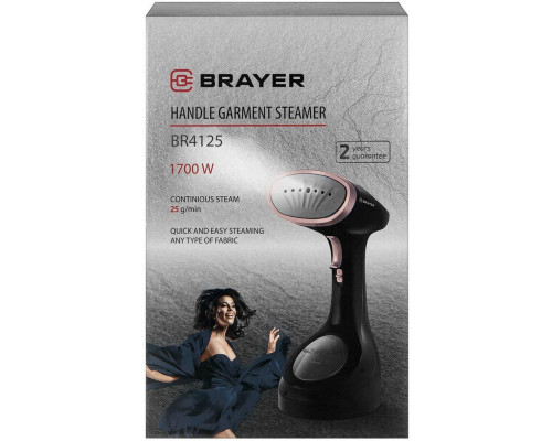 Отпариватель BRAYER BR4125 черный Отпариватель BRAYER BR4125 черный