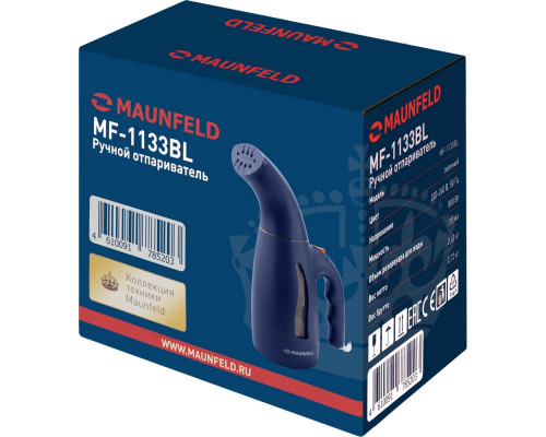Отпариватель MAUNFELD MF-1133BL Отпариватель MAUNFELD MF-1133BL