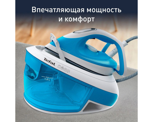 Парогенератор TEFAL SV8002E0 голубой Парогенератор TEFAL SV8002E0 голубой