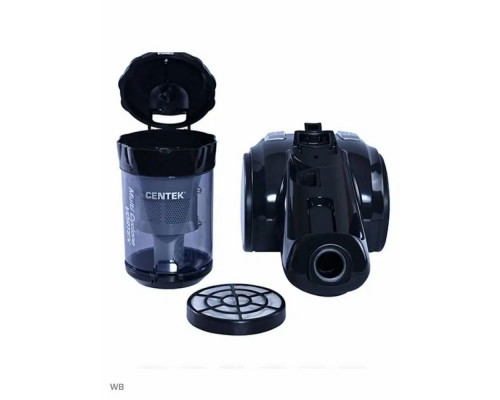 Пылесос CENTEK CT-2524 черный/серый Пылесос CENTEK CT-2524 черный/серый