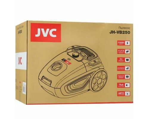 Пылесос JVC JH-VB250 серебристый Пылесос JVC JH-VB250 серебристый