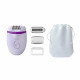 Эпилятор PHILIPS BRE275/00 сиреневый/фиолетовый