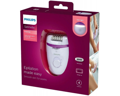 Эпилятор PHILIPS BRE275/00 сиреневый/фиолетовый