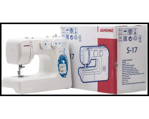 Швейная машина JANOME S-17 белый Швейная машина JANOME S-17 белый