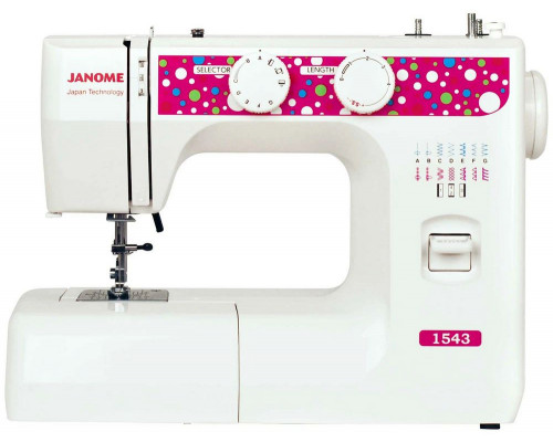 Швейная машина JANOME 1543 белый Швейная машина JANOME 1543 белый