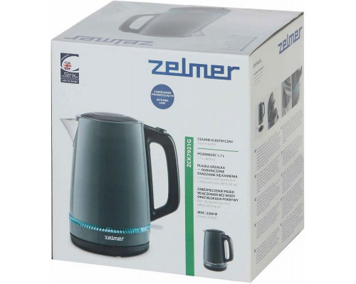 Чайник ZELMER ZCK7921 зеленый Чайник ZELMER ZCK7921 зеленый