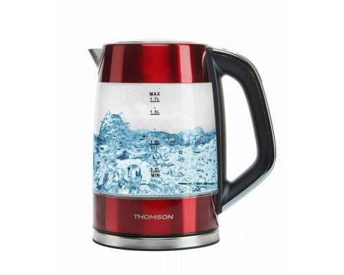 Чайник THOMSON K20ES-2001 GLASS красный Чайник THOMSON K20ES-2001 GLASS красный