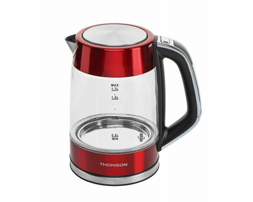 Чайник THOMSON K20ES-2001 GLASS красный Чайник THOMSON K20ES-2001 GLASS красный