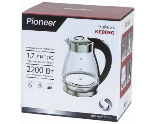 Чайник PIONEER KE809G черный Чайник PIONEER KE809G черный