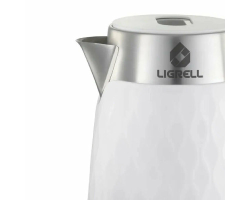 Чайник LIGRELL LEK-1742PS белый
