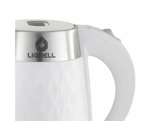 Чайник LIGRELL LEK-1742PS белый