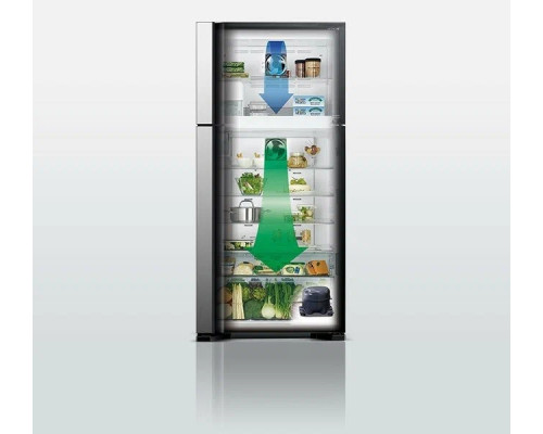 Холодильник HITACHI R-VG660PUC7-1 GBK черный Холодильник HITACHI R-VG660PUC7-1 GBK черный