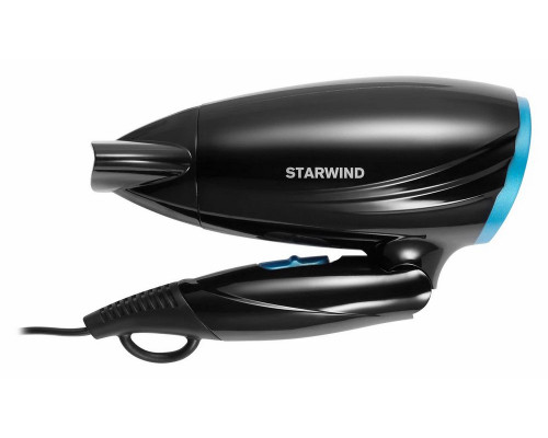 Фен STARWIND SHD 7066 черный/синий Фен STARWIND SHD 7066 черный/синий