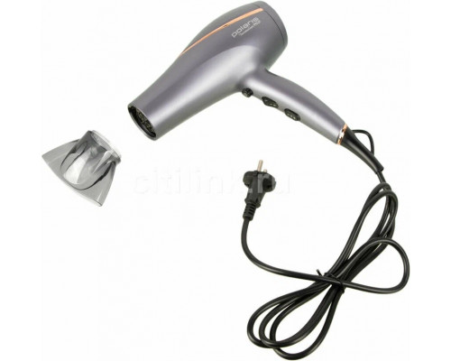 Фен POLARIS PHD 2290Ti графит/золотистый Фен POLARIS PHD 2290Ti графит/золотистый